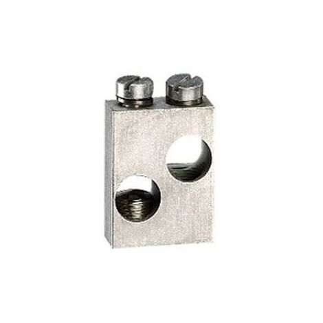 Borne de raccordement à cages pour cable 2X240mm² rigide ou 2X185mm² souple DPX 1600 LEGRAND 026269 (1/3)