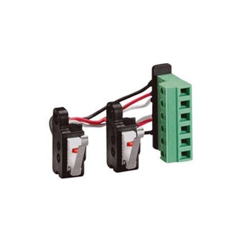 Contact auxilliaire 1NO - 1NF pour commande rotative DX3 LEGRAND 421010 (1/3)