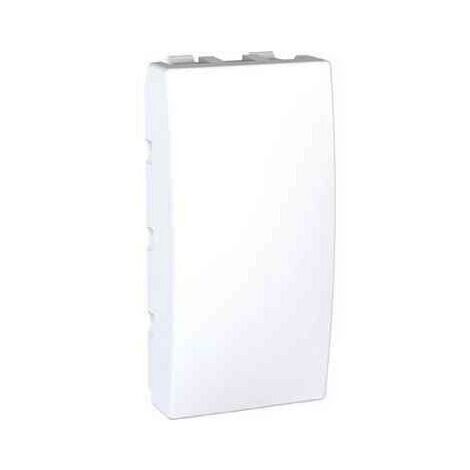 Obturateur blanc 1 module largeur 22.5mm UNICA (1/3)