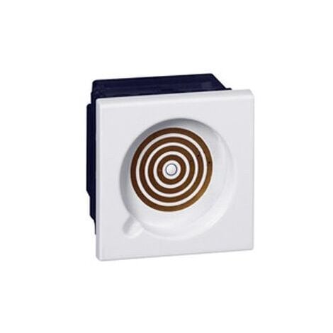 Prise pour manipulateur poire d'appel (078240) blanc antimicrobien Prog MOSAIC LEGRAND 078241