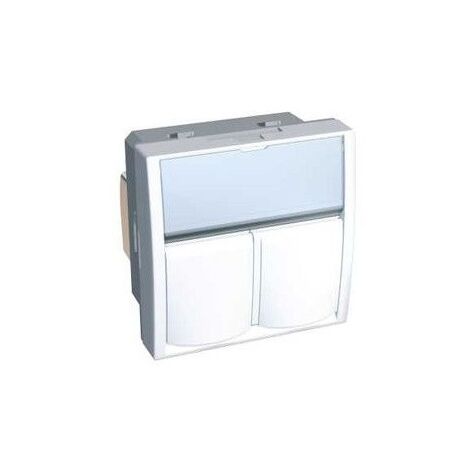 Prise rj45 double legrand neptune au meilleur prix | Leroy Merlin
