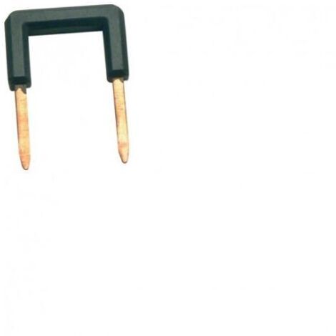 Lot de 50 cavaliers de pontage noirs pour alimentation produits domotique KNX série TXA TEBIS HAGER TG200A