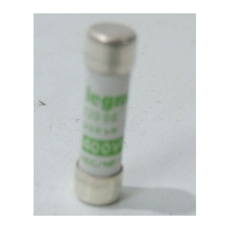 Cartouche fusible industrielle 8A aM cylindrique 8.5x32mm sans voyant (à l'unité) LEGRAND 012008