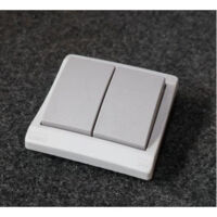 Sarel – Mécanisme étanche double interrupteur va et vient 10A 250V IP44 34012 – Pour chantiers humides – Gamme Mureva – Schneider