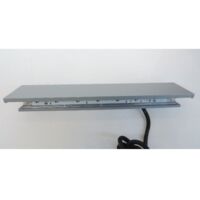Applique murale LED 15W alu grise 310X65X30mm 3000K 479lm 230V IK08 IP54 APPEAL SIMES S.6400W.14
