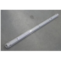 Plafonnier étanche fluo 1x58W gris 1600x99mm avec réflecteur et tube T8 culot G13 alim 230V IP66 HYDRO 921 DISANO