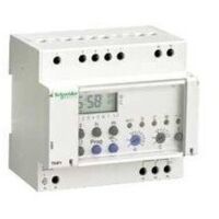 Schneider Electric – Thermostat programmable modulaire 1 zone 24h/7j - Plage de température 5 -30°C - Sonde ambiante - Rail DIN
