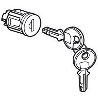 Legrand – Barillet à clé métal pour tableaux de distribution – Compatible XL3800 XL3400 – Capacité 2 à 6 rangées – 24 modules par rangée