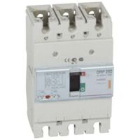 Disjoncteur magnétothermique DPX³250 pouvoir de coupure 25kA 400V - 3P - 200A - LEGRAND