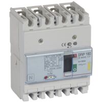 Disjoncteur Magnétothermique DPX3 160 MT 4 Pôles 160A 16KA LEGRAND 420017