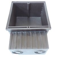 Boitier d'encastrement 88.5x122.5x55mm pour luminaire WALL 90 PLANLICHT 740030