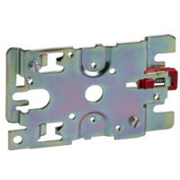 Platine support de montage LR2D3 126x75x10mm pour TeSys D soutenue par vis Schneider