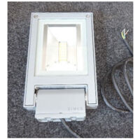 Projecteur rectangulaire gris clair 220x130x34mm LED 9W 3000K 699lm non-dimmable IP65 Movit Simes