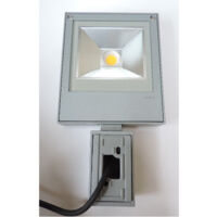 Projecteur extérieur gris 270x225x 47mm LED 47W 3000K 5455lm non-dimmable IP65 Twist Simes
