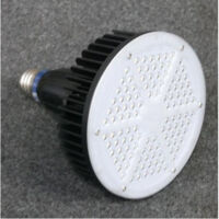 Ampoule LED 100W industrielle naturel 4000K 12500lm Ø 180mm Hauteur 230mm culot E40 230V 90° IK06 Retrofit Highbay