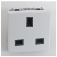 Prise Britannique Bticino HS4150 - 2P+T 13A 230V - Axolute Finition Anthracite