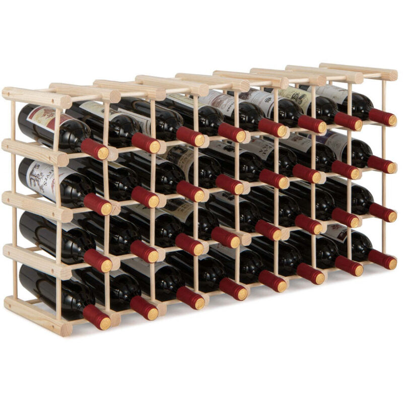 Botellero modular para 36 botellas 44,5 x 24 x 86 cm fácil de instalar ...