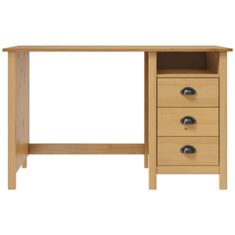 Escritorio De Oficina En Casa Con Cajones - Mesa De Ordenador 120 Cm Moderna Y Robusta | Cubiker