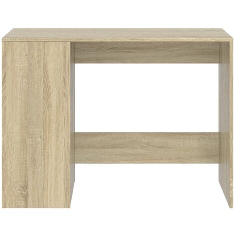 Mesa De Escritorio Mesa De Ordenador Con 2 Cajones Y 1 Estante Con