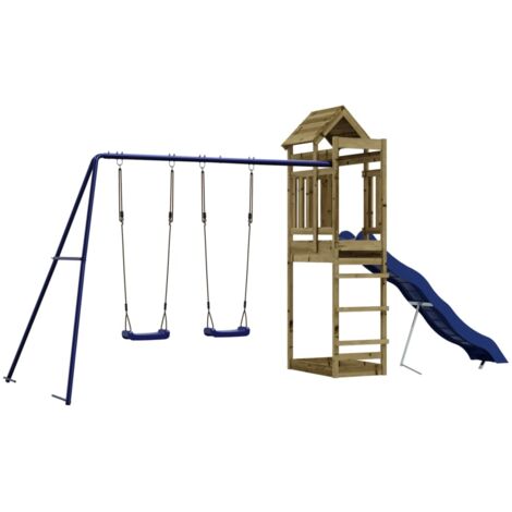 Selva Gimnasio Kingdom Barra De Trapecio Columpio Con Anillos 121.9 Cm