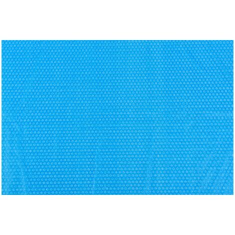 Cobertor solar para piscina de burbujas de polietileno 260 x 160 cm azul casa 030006682 (1/4)