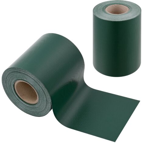 Listón de protección visual de PVC 35 m x 19 cm 6,65 m² verde musgo ral 6005 030006587 (1/4)