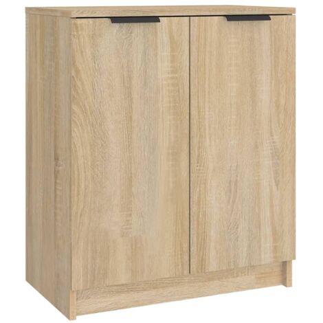 Zapatero zapatero mueble de almacenamiento entrada pasillo salón Sonoma 59 x 35 x 70 cm madera contrachapada marrón 020021705 (1/5)