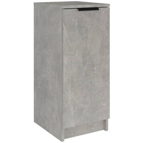 Zapatero zapatero mueble de almacenaje entrada pasillo salón 30 x 35 x 70 cm madera contrachapada gris 020021807 (1/5)
