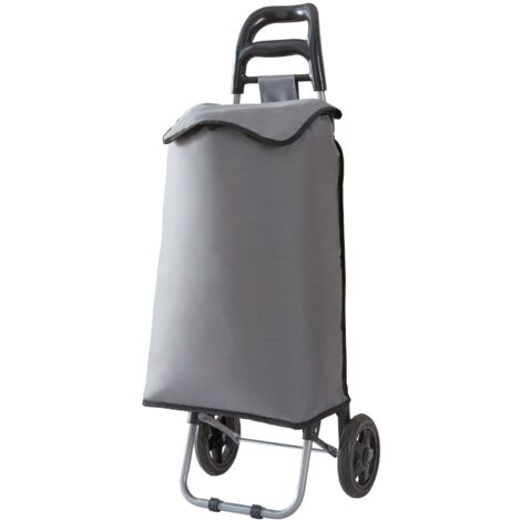 Carro de compra 96 x 35 x 29 cm gris oscuro negro 030006700 (1/5)