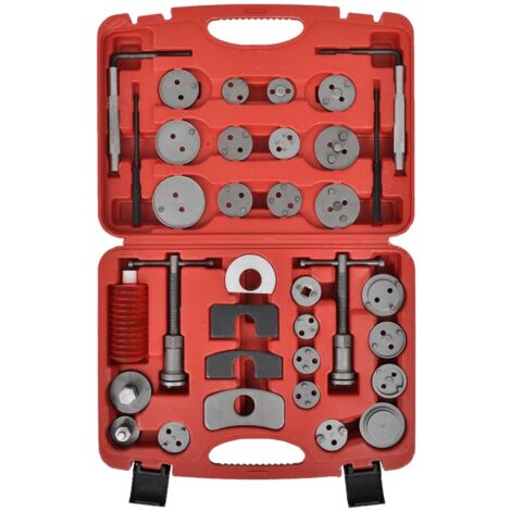 Kit caja empujadora pistón pinza de freno de 35 piezas 020004309 (1/4)