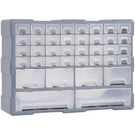 Organizador multicajones con 40 cajones costurero armario de almacenaje caja de herramientas unidad de organización 020003258 (1/5)