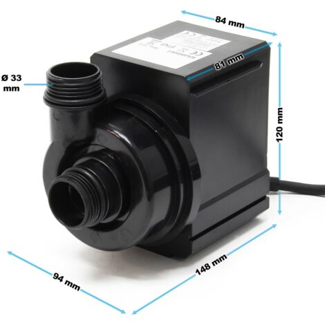 Bomba de agua para estanque, filtro de filtración, curso de agua koi