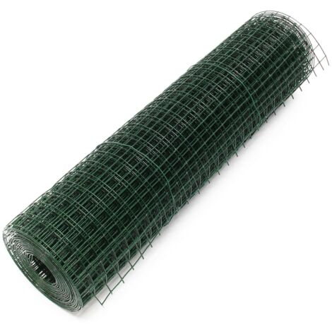 Malla aviar 4 esquinas con malla 25 x 2 5mm 100 cm x 25 m verde 160001287 (1/3)