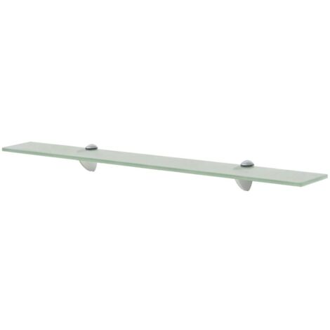 Elegante estante de pared de diseño cristal 70 x 10 cm 8 mm 2702139/2