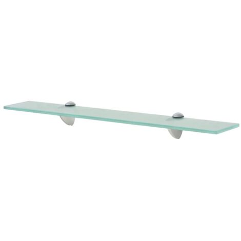 Estantería de pared de diseño en vidrio 60 x 10 cm 8 mm 2702122/2