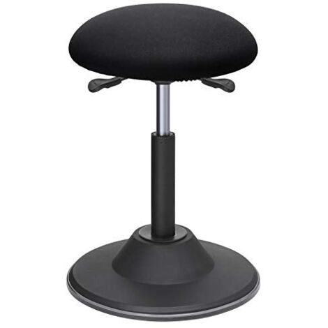 Taburete ergonómico Asiento de trabajo giratorio de 360° Taburete para sentarse y pararse Altura ajustable 50-70 cm con almohadilla antideslizante 120000970 (1/5)