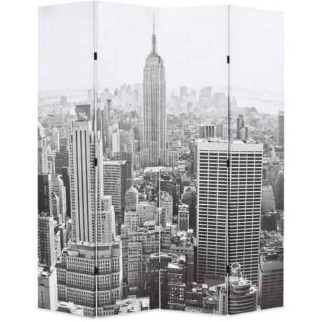 Biombo Separador De Ambientes Plegable - 400x240 Cm, Papel Reforzado, Ideal Para Dividir Espacios En Casa U Oficina