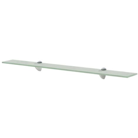 Estantería de pared mueble de diseño en vidrio 80x20 cm 8 mm vidrio 2702164/2 (1/4)