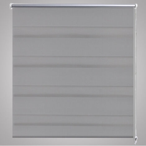 Estor enrollable gris de 60 x 120 cm, cortina para ventana, protección ...