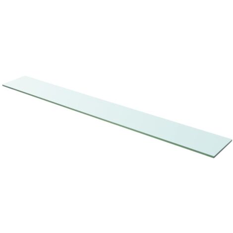 Panel de estante de vidrio transparente 110 x 15 cm 2702213/2 (1/2)