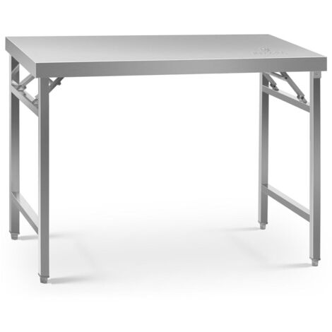 Mesa de trabajo plegable 70 x 120 cm capacidad de 215 kg 140003710 (1/3)
