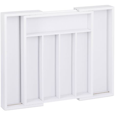 Cubertero extensible bambú blanco 130002372 (1/4)