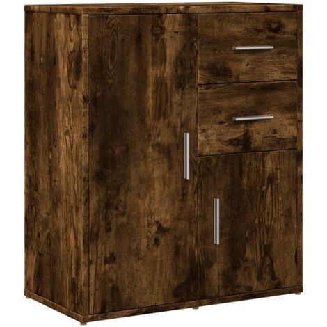 Aparador cómoda cómoda mueble mueble de almacenaje organizador cocina salón salón 60 x 31 x 70 cm madera contrachapada marrón 020030968 (1/5)