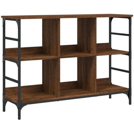 Aparador buffet cómoda mueble mueble de almacenaje organizador cocina salón salón 102 x 32 x 73,5 cm madera contrachapada marrón 020031162 (1/5)