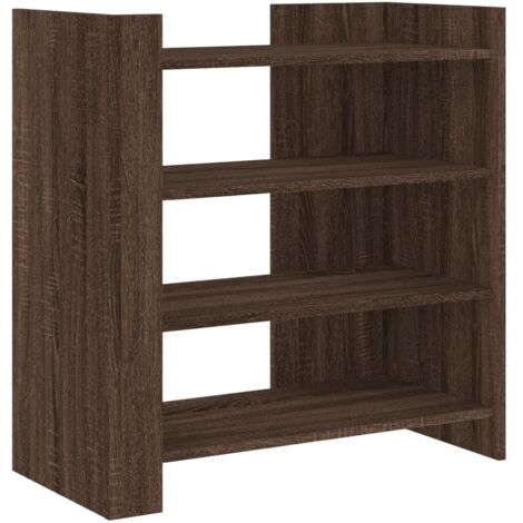 Aparador buffet cómoda armario unidad de almacenamiento organizador cocina salón salón 73,5 x 35 x 75 cm madera contrachapada marrón 020031414 (1/5)
