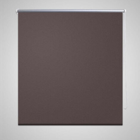 Estor enrollable opaco marrón 80 x 230 cm cortina de ventana protección ...