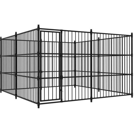 Jaula para caseta de exterior, parque para animales, parque para perros