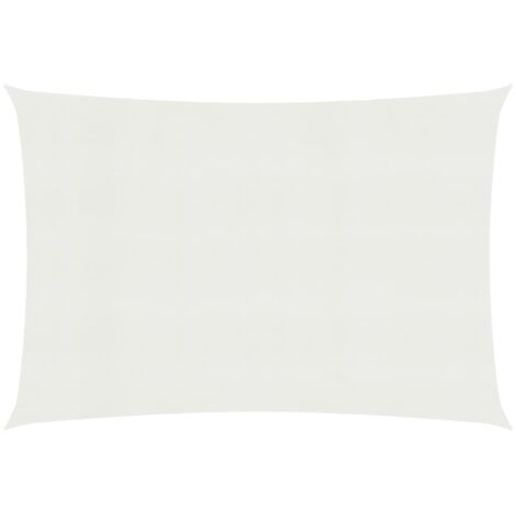 Vela de sombra para sombrilla 160 g/m² HDPE 2,5 x 3 m blanco 020008999 (1/5)