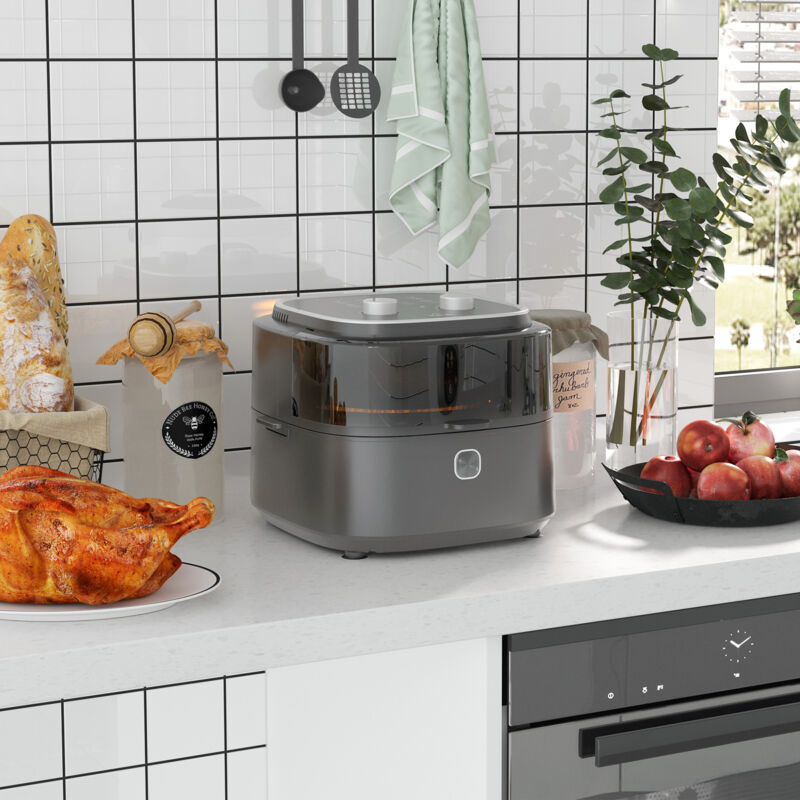 6.5L Airfryer Air Fryer Oven w/ Recipes ...