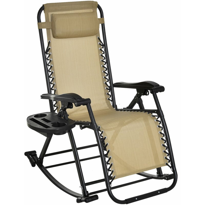 costway folding zero gravity rocking chair